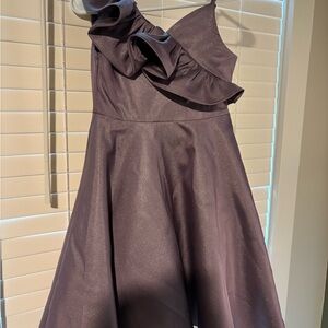 Saks Fifth Avenue Shimmering Purple Kids Dress